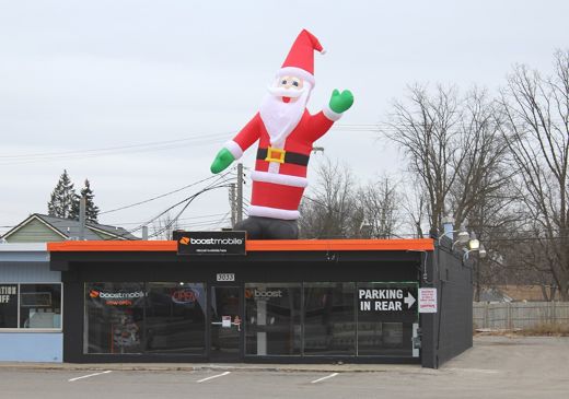 Inflatable Santa Claus